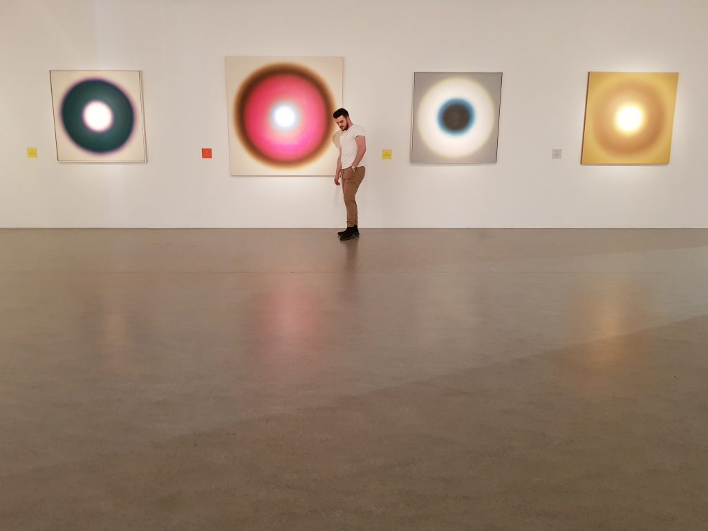 Dzięki uprzejmości Muzeum Narodowego w Warszawie. E19 i E10, 1966 r. Olej, płótno.