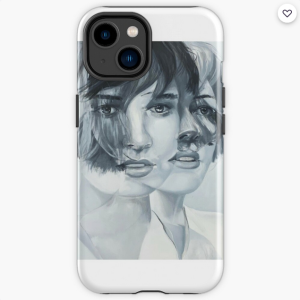 Hypnosis prestigious modern diamond t-shirt iPhone Case by BITKOIN