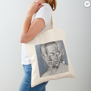 T- shirt Hidden Identity Tote Bag by BITKOIN